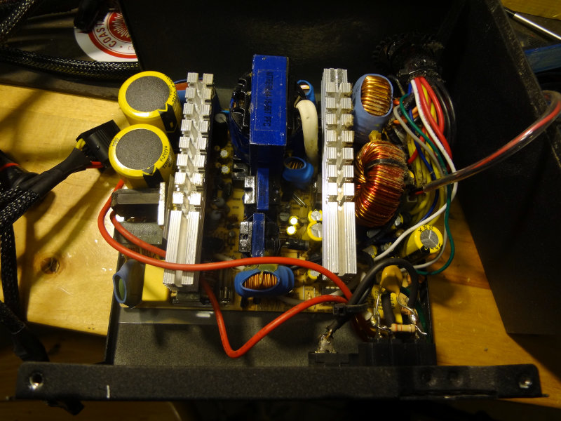 Inside the old computer power supply Imablog