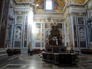 Adoration chapel at St Mary Major