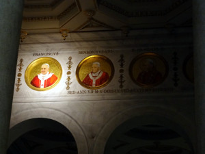Pope Francis mosaic