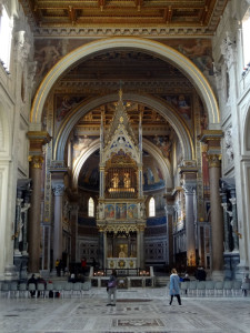Baldacchino at St John Lateran