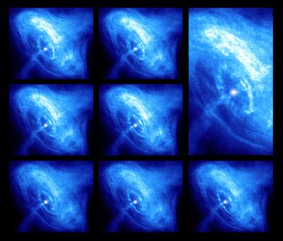 Chandra X-Ray Observatory image of the Crab Nebula