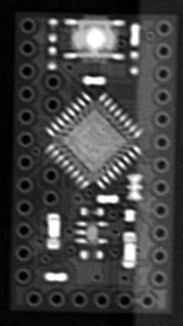 Sparkfun Arduino Pro Mini x-ray
