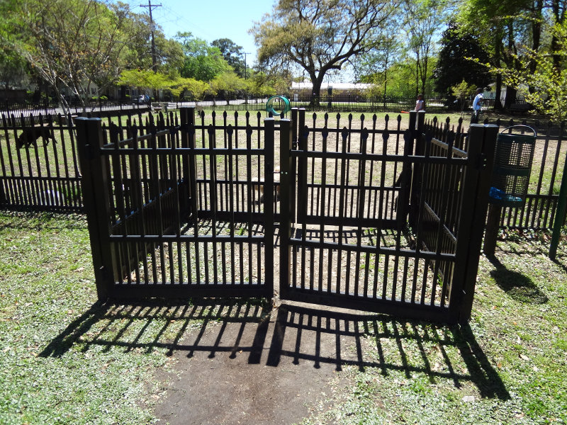 Mixson Ave Dog Park gate Imablog