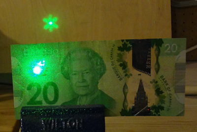 Fun with Canadian money