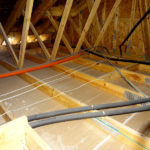 Garage pre-insulation
