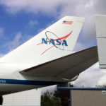 NASA 905 SCA tail