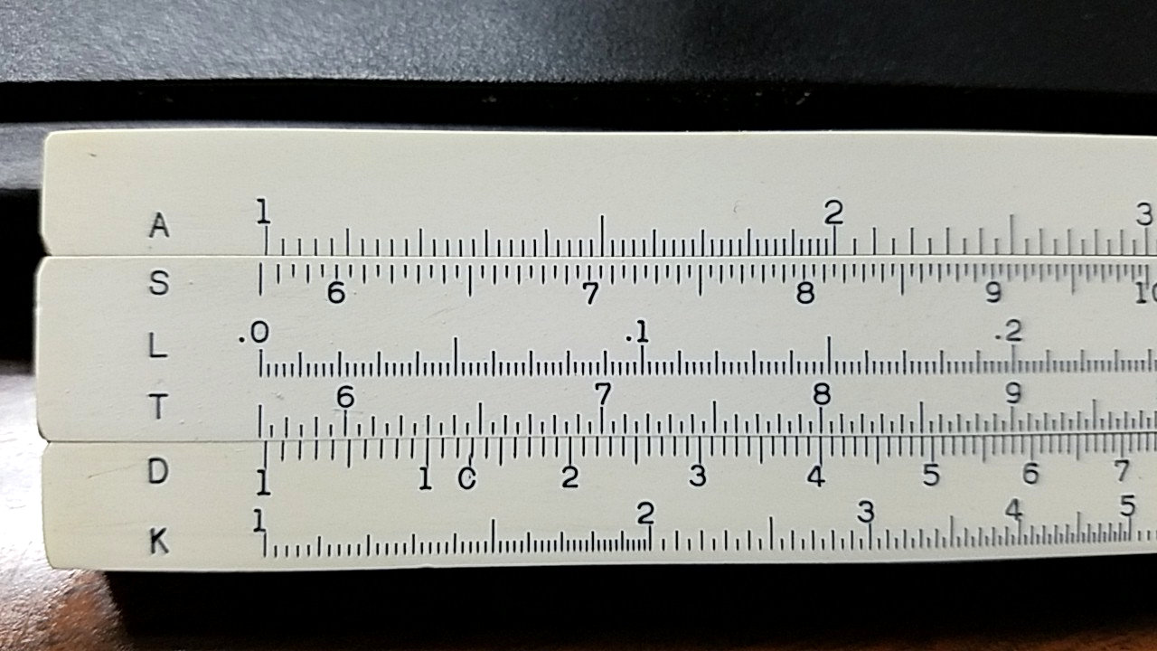 Ricoh No. 102 slide rule scale – Imablog