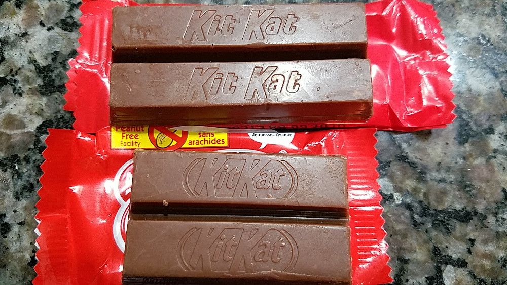 KitKats Canada vs USA Imablog
