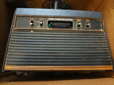 The older Atari 2600 system.  SN 82227274