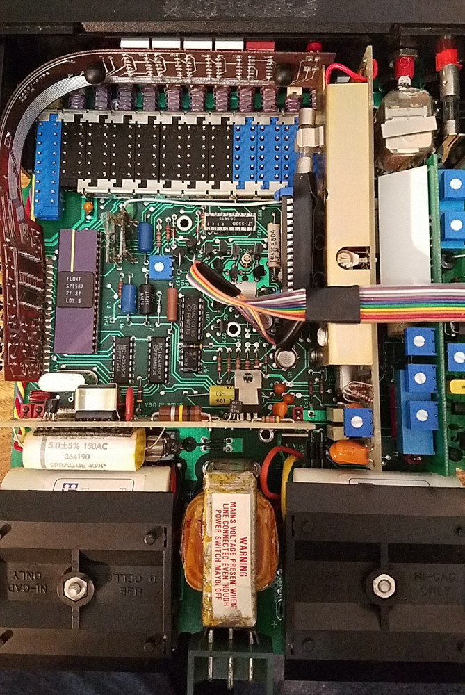 Inside the Fluke 8600A digital multimeter